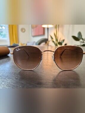 Rose Gold Ladies Raybans